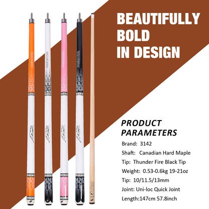 【3142】Leopard Pool Cue