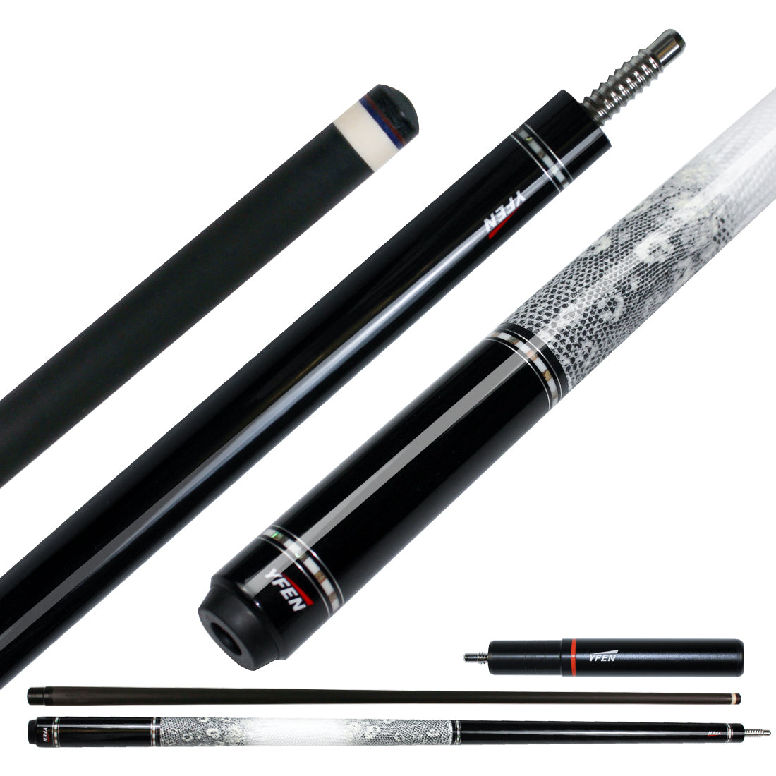 【Jianying】YFEN 7 Color Carbon Fiber Pool Cue