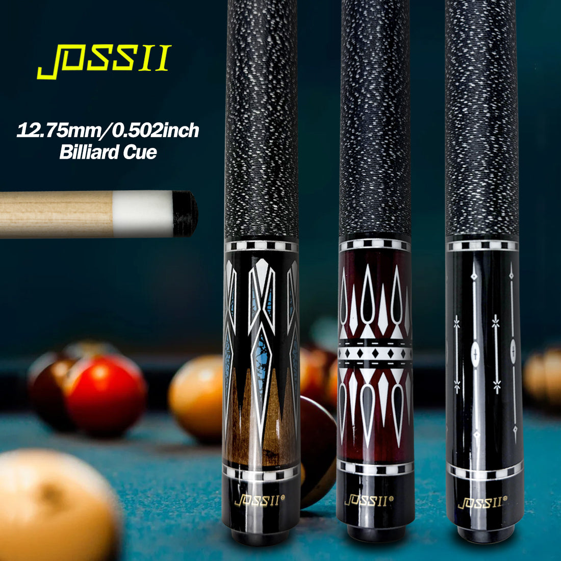 【3142】JOSS II Pool Cue