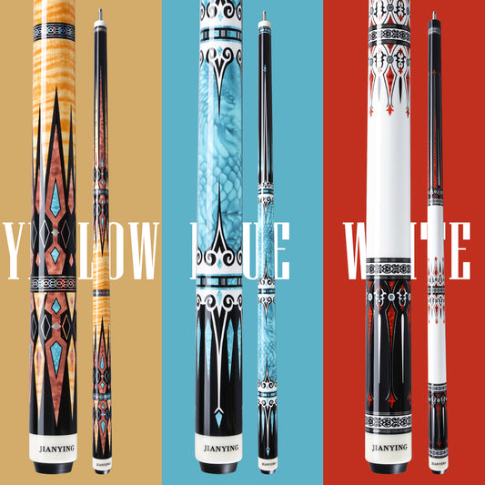 【Jianying】12.5mm Maple Pool Cue