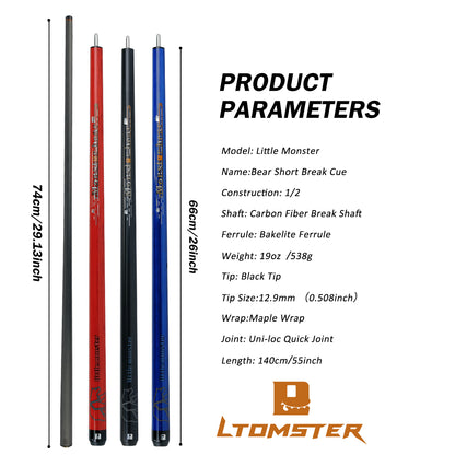 【Little Monster】Bear 140cm Break Cue