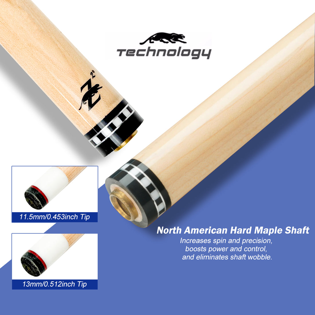 【3142】P-51 Series Pool Cue