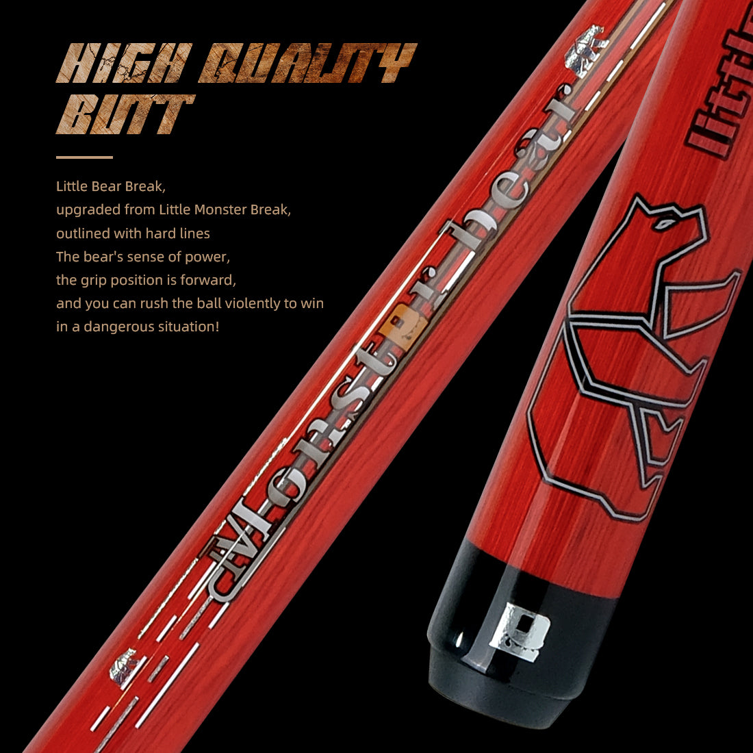 【Little Monster】Bear 140cm Break Cue