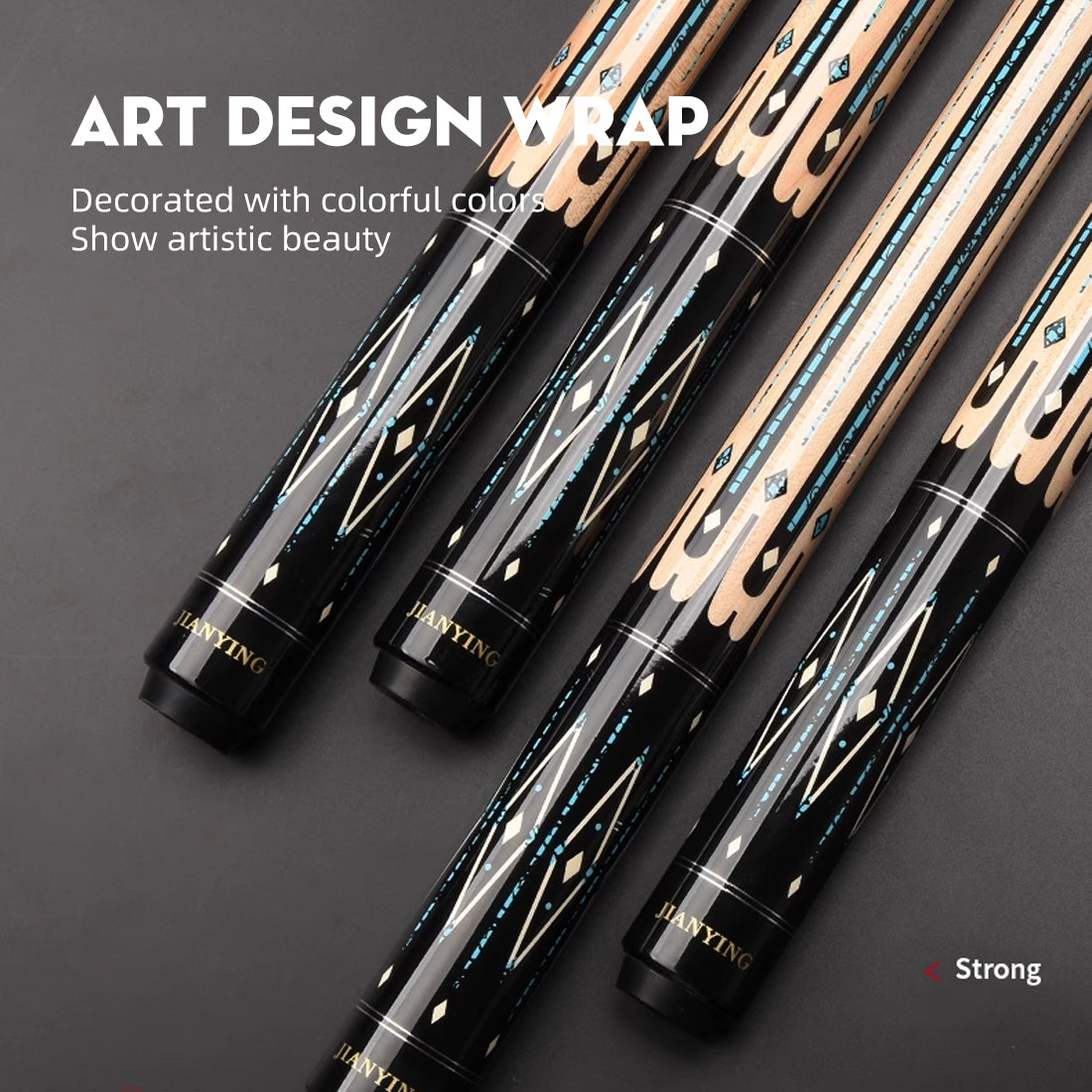 【Jianying】JY53 10.5/11.5/12.5mm Pool Cue