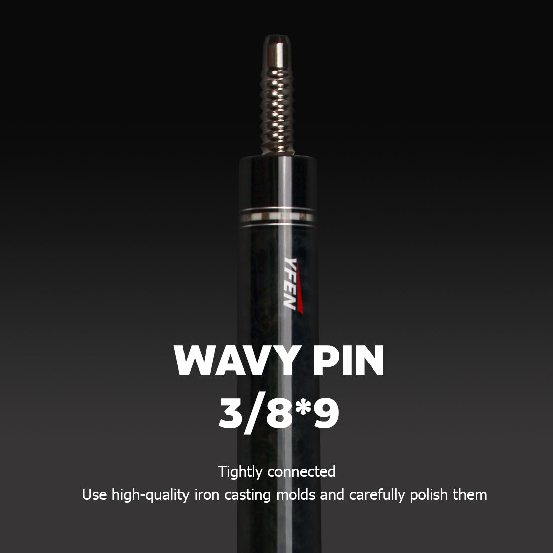 【Jianying】YFEN 7 Color Carbon Fiber Pool Cue