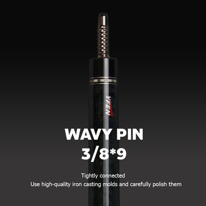 【Jianying】YFEN 7 Color Carbon Fiber Pool Cue