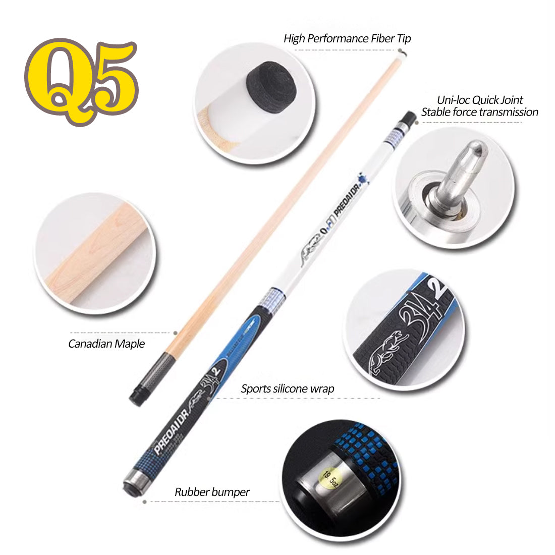 【3142】Q5 Series Pool Cue