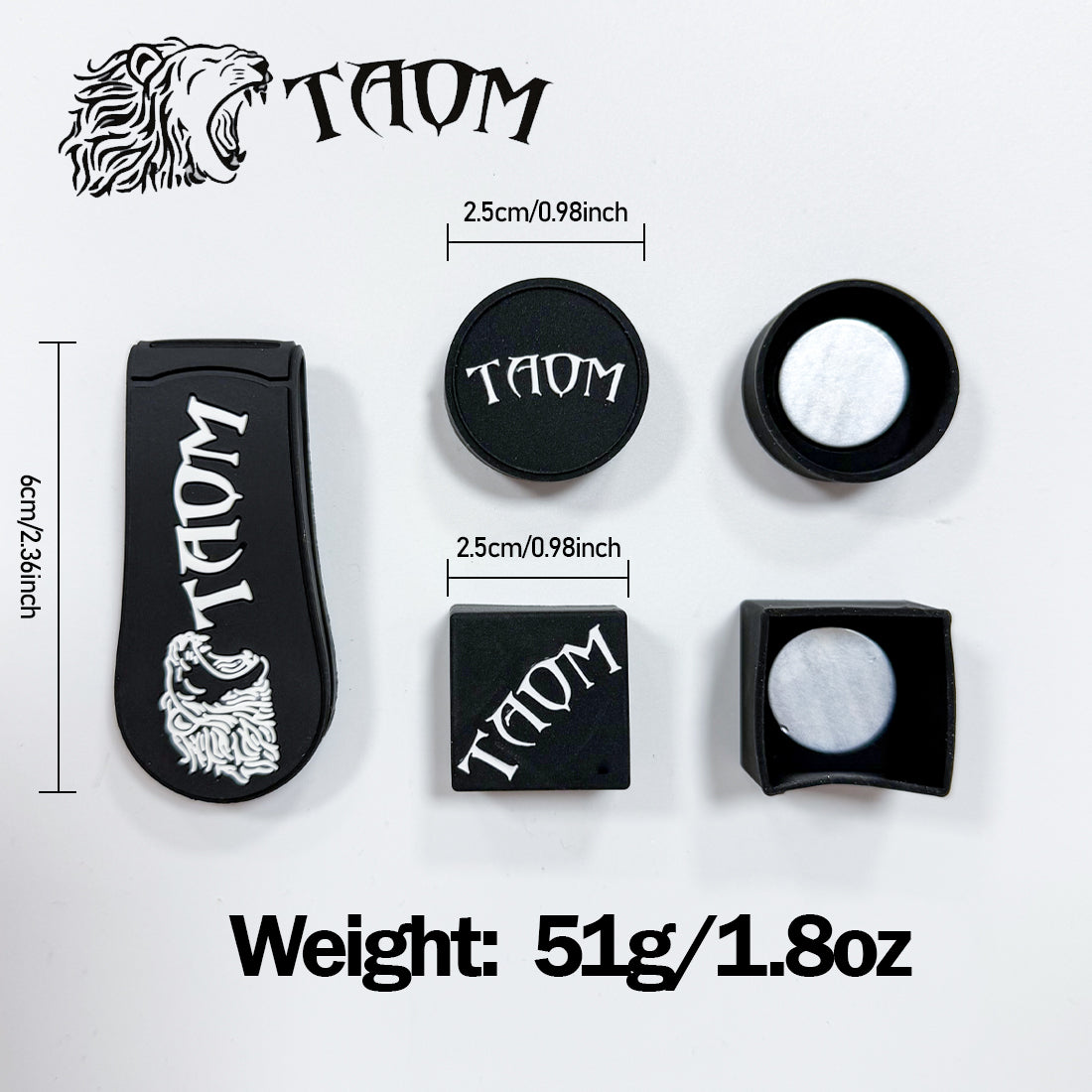 【Taom】2IN1 Chalk Holder-5 Color